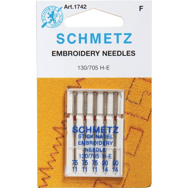 AGUJA SCHMETZ 705H-E BORDAR SURT Nº 75/90 X5